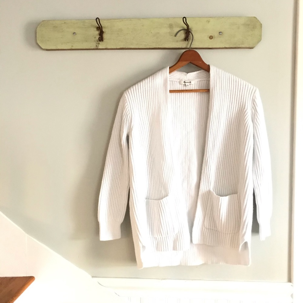 Madewell Dolan Ribbed Cardigan